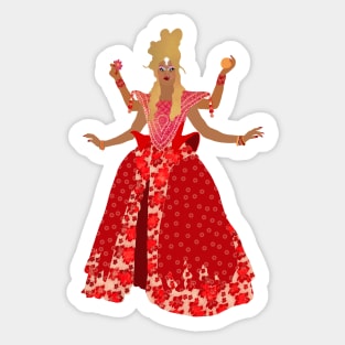 Priyanka Canada drag queen Sticker